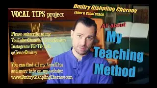 VocalTips project - My method of voice development.