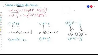 Suma y Resta de Cubos