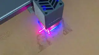 XTool Laser First/Practice Burn