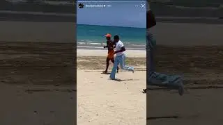 Browns Offense in Puerto Rico working out 🌴 led by Deshaun Watson