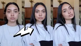 FAST NATURAL GLOWY EVERYDAY MAKEUP LOOK // 2020