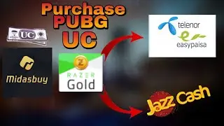 How We Purchase Pubg UC With Jazzcash And Easypaisa|| Midasbuy Pakistan Problem Solve 100%