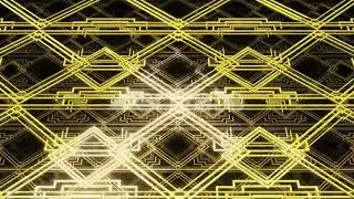 Golden Line For Art Deco 06 4K | Motion Graphics - Envato elements