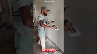 how to apply wall putty second coat | ag skill painter dhubri #wallputty #painter #agskill
