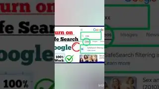 how to trun on search filter in Google chrome browser