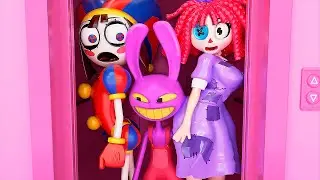 Stuck in Elevator. Pomni x Jax x Ragatha - The Amazing Digital Circus Chapter 2 Animation