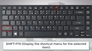 Become a key board master with these 60 Useful Computer keyboard shortcut keys.