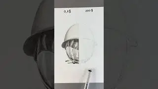 Арбуз | 0,1 $ vs 200 $ [ASMR] #art #рисую #drawing