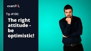 GRE tip #100: The right attitude - be optimistic!