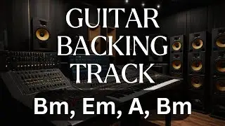Funk Guitar Backing Track In B minor