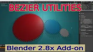 Blender 2.8x Add-on - Bézier Utilities
