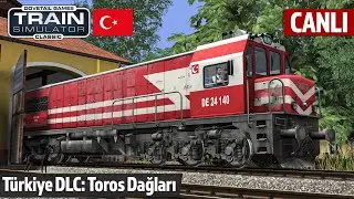 Train Simulator Türkiye DLC'sinde TCDD Treni ile Ulukışla'dan Adana'ya gidiyoruz!