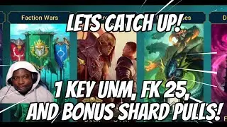 SHARD PULLS, 1 KEY UNM, AND FOLI DESTROYED FOR THE BETTER?! | RAID SHADOW LEGENDS 