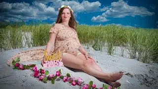 Maternity Photo Shoot At The Beach!