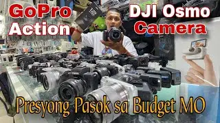 GoPro Hero Series  / DJI OSMO Action Series  / DSLR Camera  / Presyo Pasok sa Budget MO / Greenhills