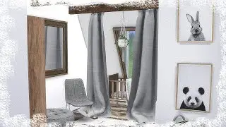 GENDER NEUTRAL ATTIC NURSERY || The Sims 4: Speed Build // CC //