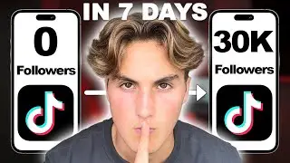 How To GROW On TikTok 2023 | 30,000 Followers In 7 Days