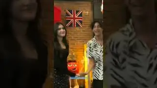 kenzy ajak gaby dance 😂 