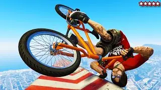GTA 5 epic BMX Stunts #Shorts