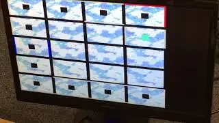 Simulated FPGA Display with Treasure Detection