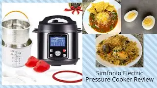 Simfonio Simpot 8 Qt Electric Pressure Cooker Review | 10-in1 Electric Pressure Cooker - Review ✅