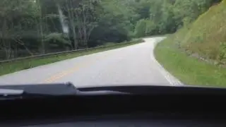 Cherohala Skyway Ford Puma RHD - NO BRAKES!