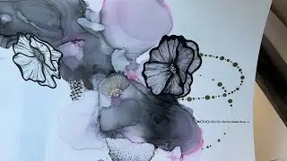 Alcohol Ink Doodle Art