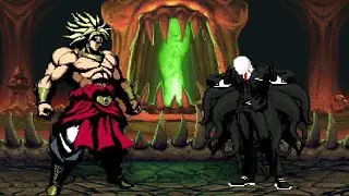 Broly vs. Slender Man [MUGEN]