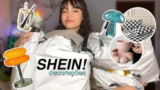 DECORAÇÃO DA SHEIN, para a reforma do meu quarto! 🏠🪴