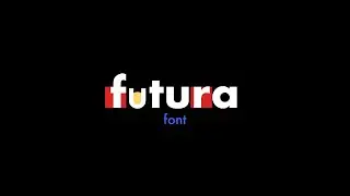 Futura font