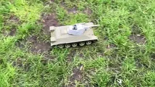 Trumpeter 1/16 rc t34 drive test