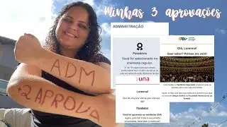 Minhas 3 aprovações | Respondendo dúvidas sobre elas + como eu estudei? + dicas que me ajudaram
