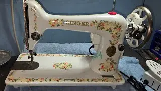 1925 Singer 66 Restoration. #singer #sewing #restoration 