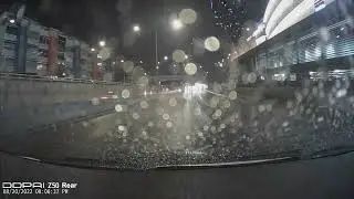DDPAI Z50 - Rear - Wet Night 1