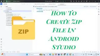 Android Studio Project ZIP File Kaise Banaye | Export Project as ZIP File (Easy Method)