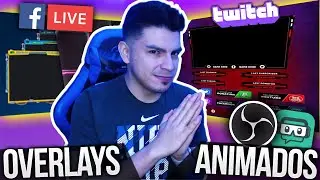 OVERLAYS Y MARCOS ANIMADOS *GRATIS* para tus DIRECTOS y VIDEOS  (SIN PROGRAMAS) OBS y Streamlabs OBS