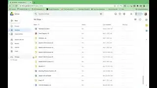 Organizing Google Drive with Folders