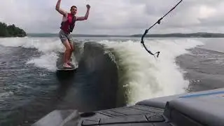 Wake Surfing (Sunday Funday)