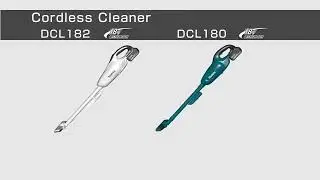 Cordless Cleaner DCL180 and DCL182