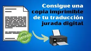 Traducción jurada versión IMPRIMIBLE