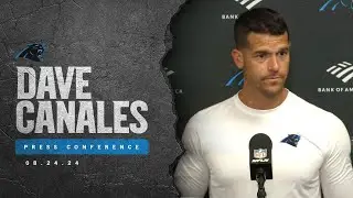 Dave Canales speaks after Bills game
