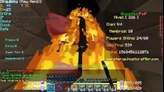 CHEGANDO NO LEVEL 200 DE MACHADO NO MONSTERPVP ‹ Dupei001 ›