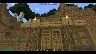 Minecraft Tutorial de casa simples dentro da montanha