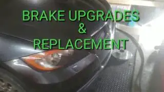 BRAKE PADS & ROTOR UPGRADES REPLACEMENT BMW M3 E90 E91 BRAKE CHANGE E92 E93