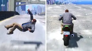 GTA IV - Brutal Motorcycle Ragdolls Vol.25 (Euphoria Physics)
