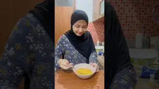 Zira si koki amatir bikin pie cuma pake teflon✨😁 #nadzirashafa #food #cooking #shorts