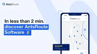 🇬🇧 AntsRoute in 2 minutes