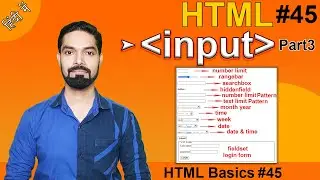 HTML input tag Part3 | number limit, range bar, hidden field, number pattern, field set login | 