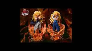 Kylin Studio - Dragon Ball SS3 Series - 03 Gogeta , 04 Vegetto GK RESIN #shorts