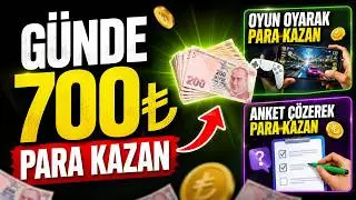 PARA KAZANDIRAN SİTELER 💰 Günde 700TL Kazan İnternetten Para Kazanma 2026